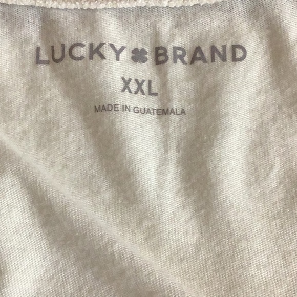 Lucky Brand Size XXL Women's Butterfly Graphic T-Shirt, Marshmallow. New - Picture 8 of 8